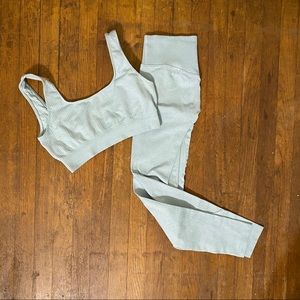 Baby Blue Yoga Set